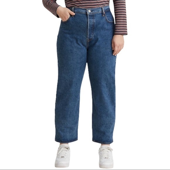 LEVI'S Ribcage Ankle Straight Leg Jeans - 24W - Picture 6 of 6